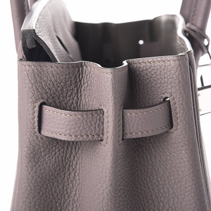 Hermes Togo Birkin 30 Etain 23 of 31