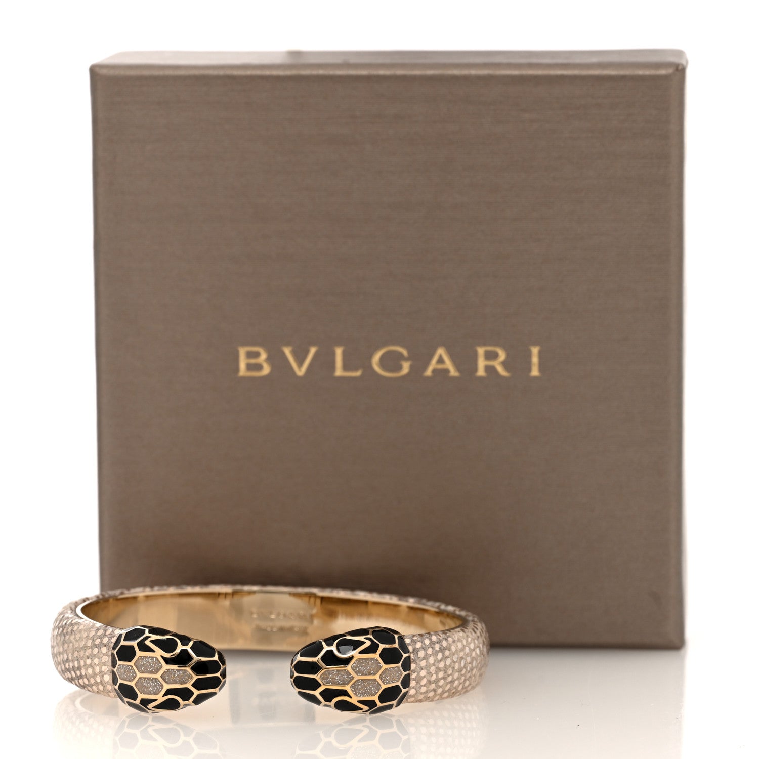 Bulgari Metallic Karung Serpenti Forever Bracelet 5 of 5