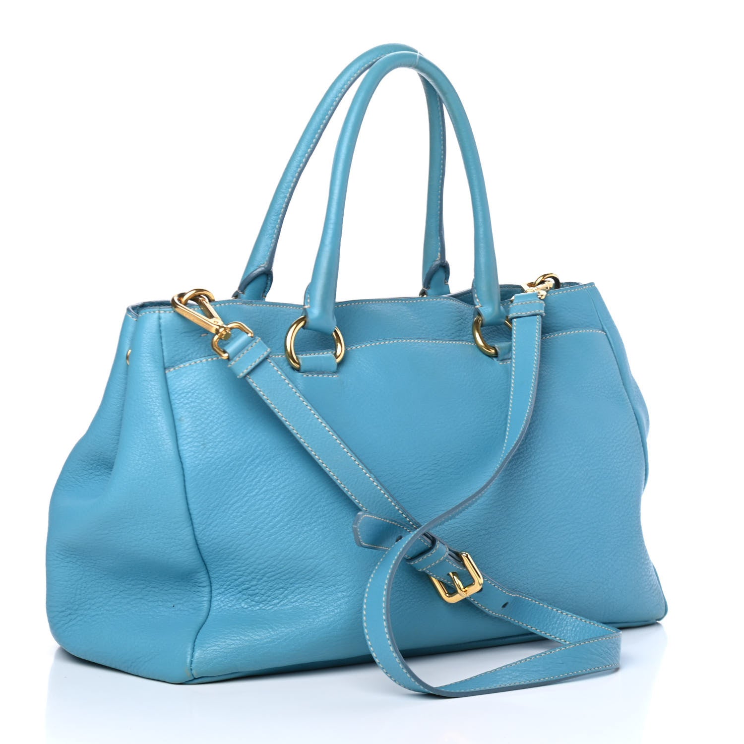 Prada Vitello Daino Tote Voyage 2 of 4