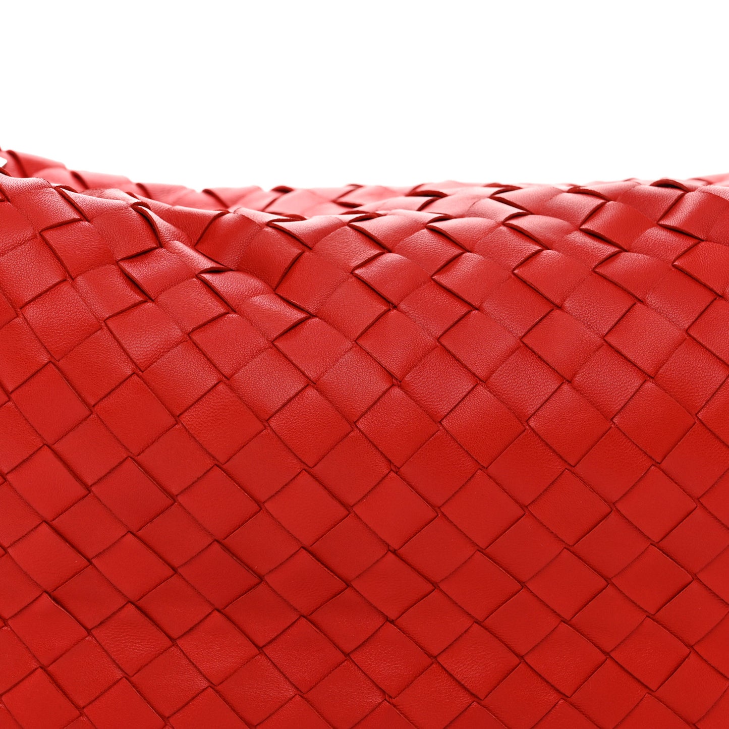 Nappa Intrecciato Small Jodie Red