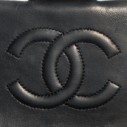 Chanel Lambskin Quilted Mini Square Flap Black 7 of 9