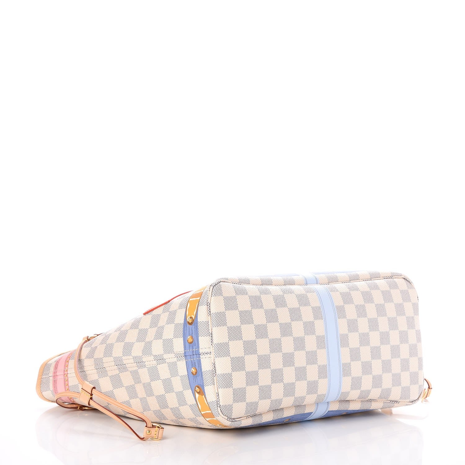 Louis Vuitton Damier Azur Summer Trunks Neo Neverfull MM 4 of 13