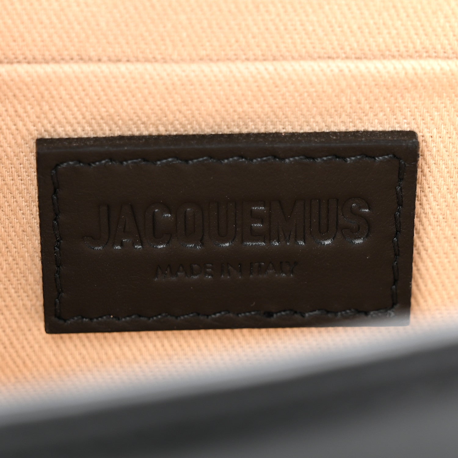 Jacquemus Smooth Calfskin Le Chiquito Long Black 6 of 9