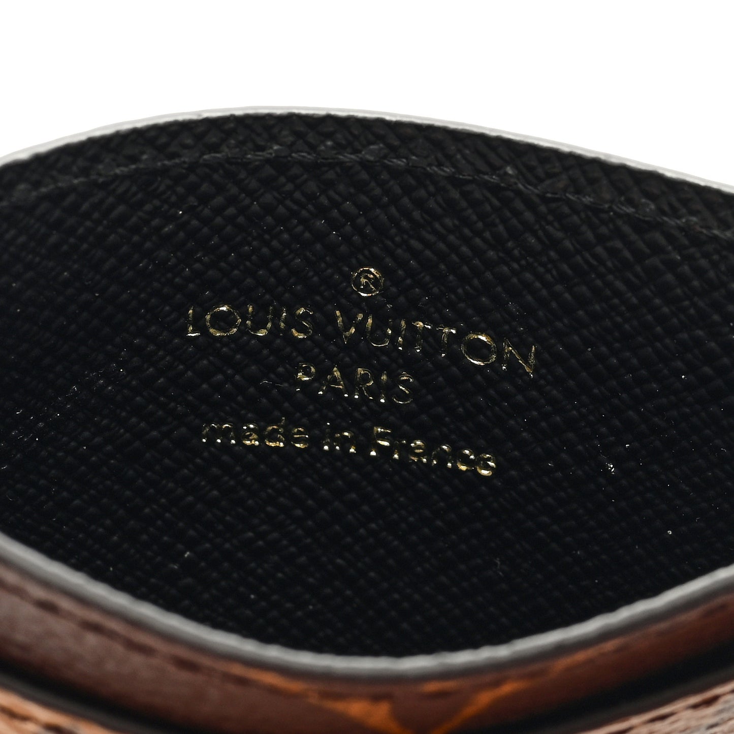 Reverse Monogram Card Holder