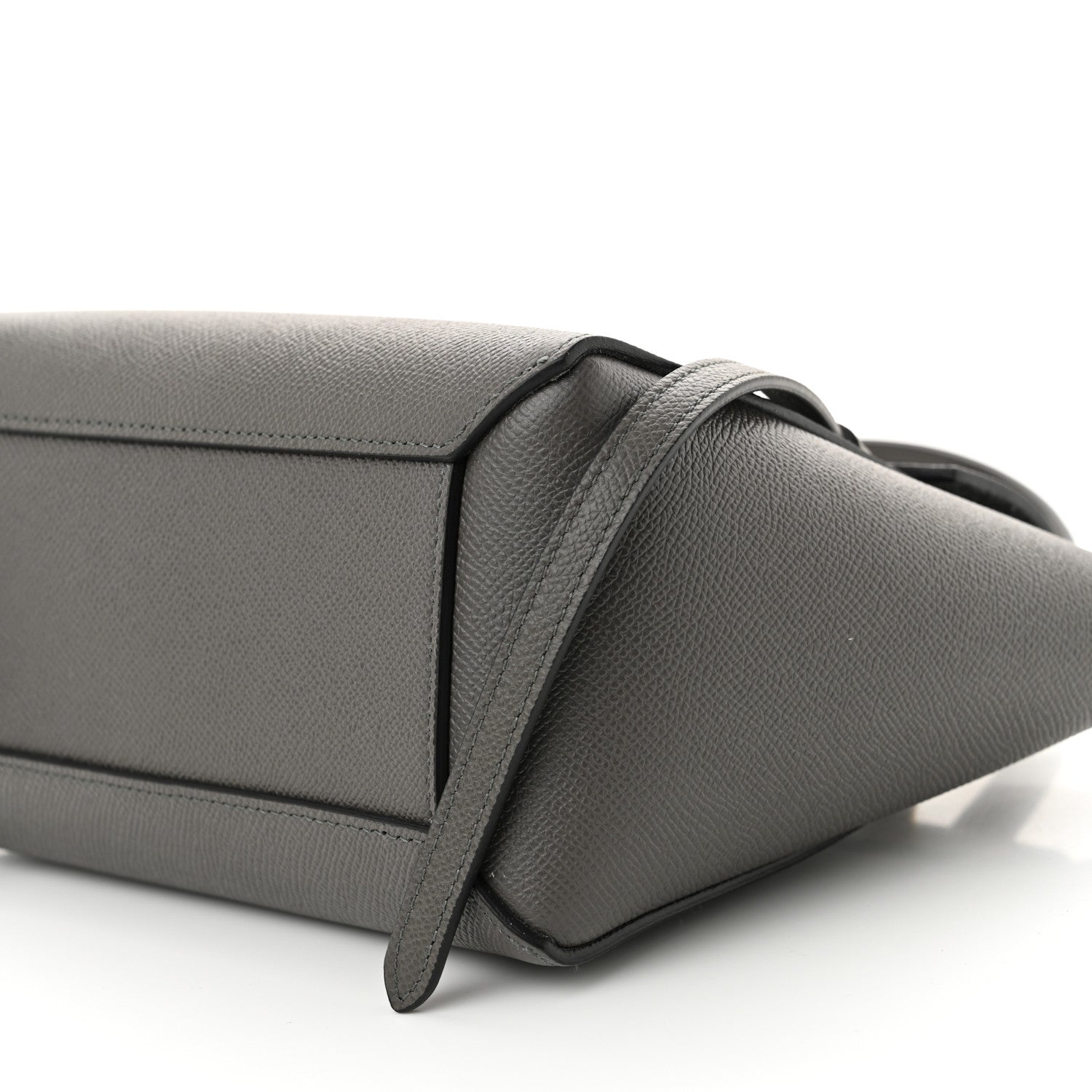 Celine Grained Calfskin Nano Belt Bag Grey 9 of 10
