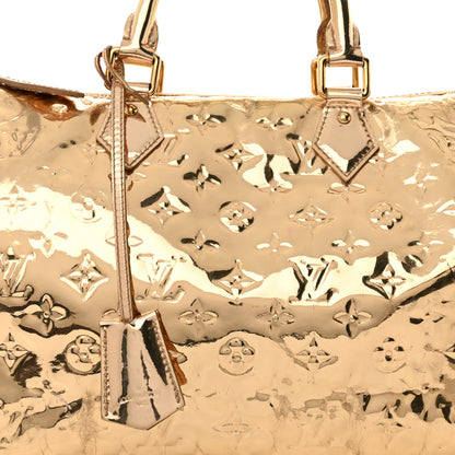 Louis Vuitton Monogram Miroir Speedy 30 Gold 7 of 24