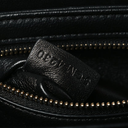 Celine Shiny Calfskin Teen Triomphe Black 7 of 9