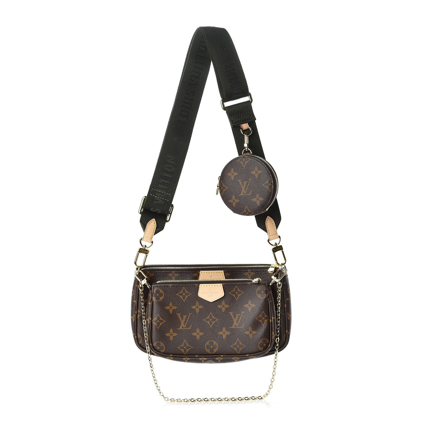 Monogram Multi Pochette Accessories Kaki