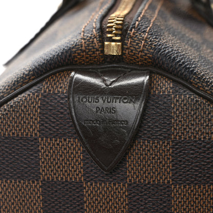 Louis Vuitton Damier Ebene Speedy 30 6 of 14