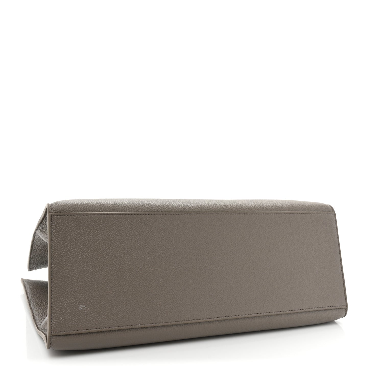 Grained Calfskin Cabas 16 Bag Smokey Taupe