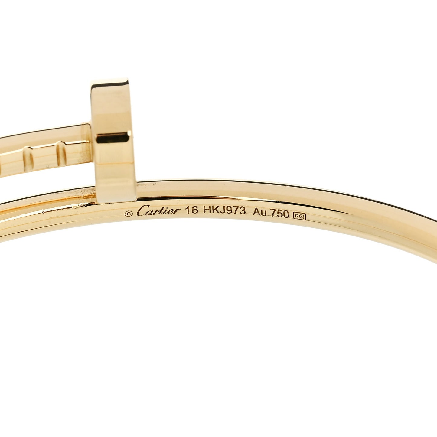 18K Yellow Gold Small Juste Un Clou Bracelet
