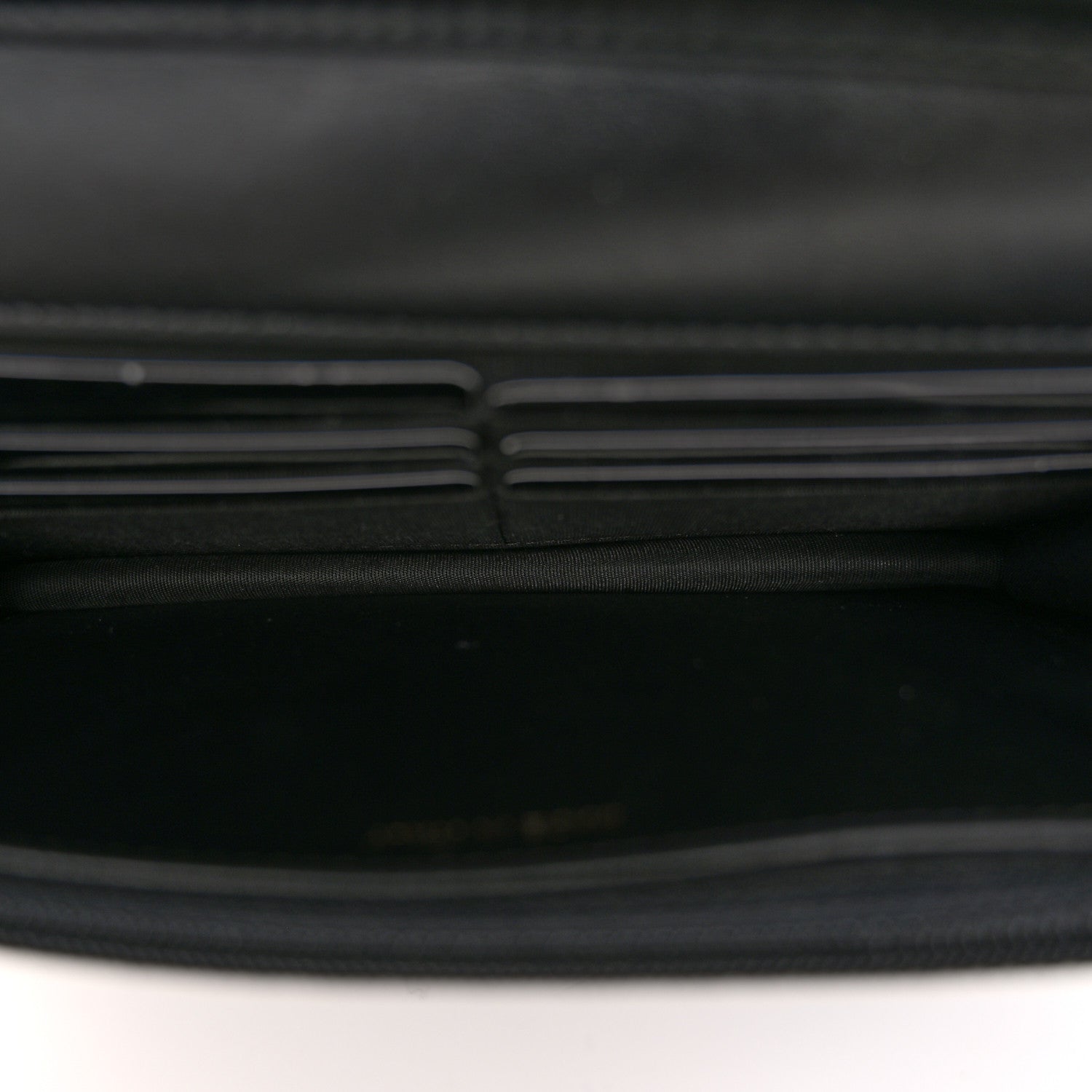 Chanel Caviar Quilted Boy Wallet On Chain WOC Black 5 of 12