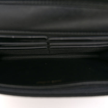 Chanel Caviar Quilted Boy Wallet On Chain WOC Black 5 of 12