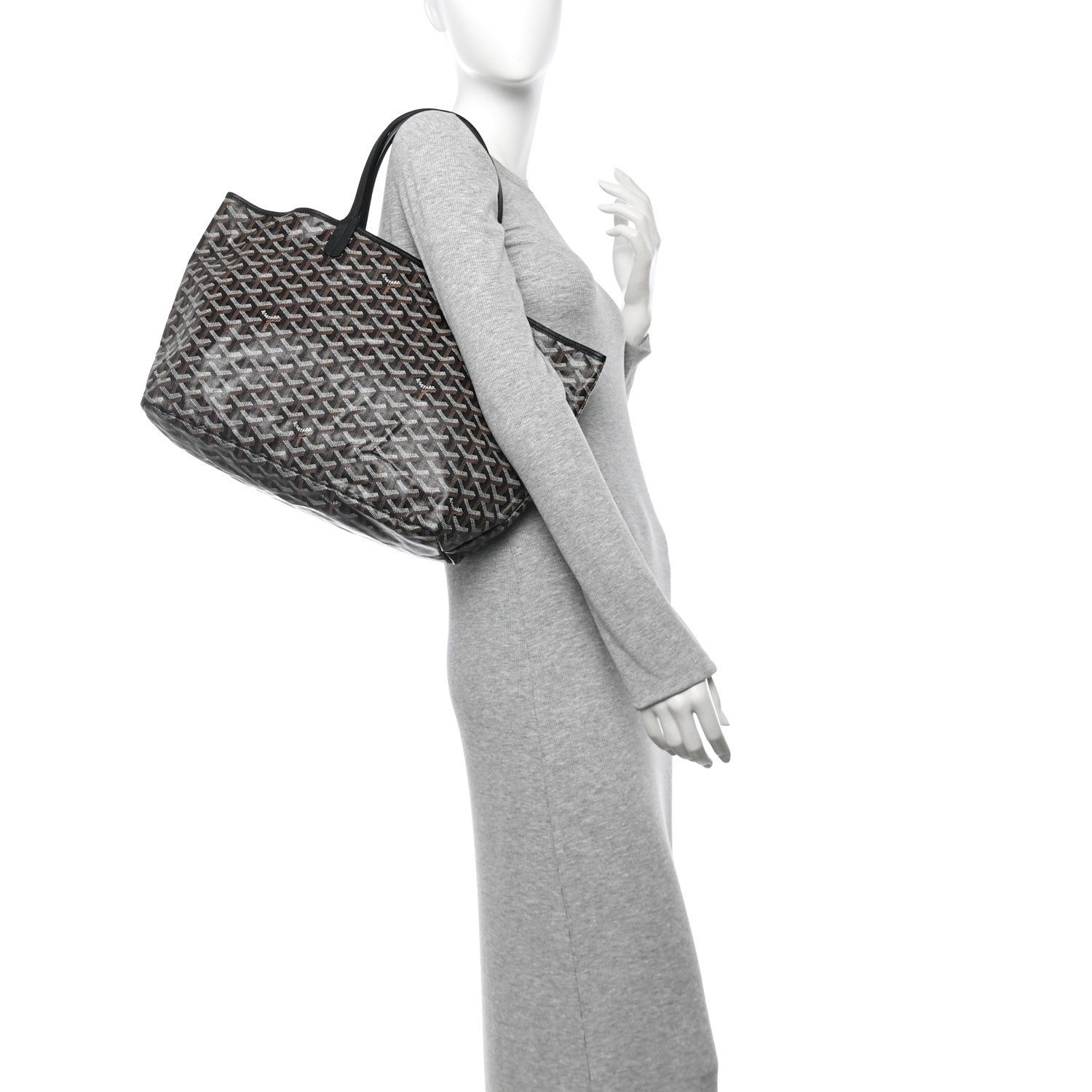 Goyard Goyardine Saint Louis PM Black 2 of 11