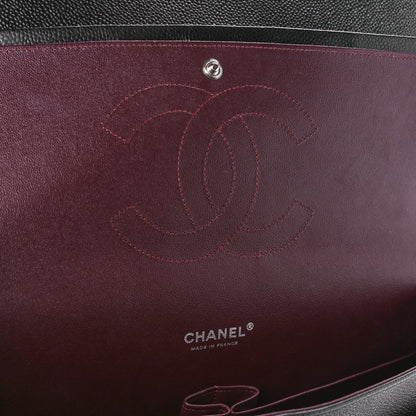 Chanel Caviar Quilted Maxi Double Flap Black 6 of 12