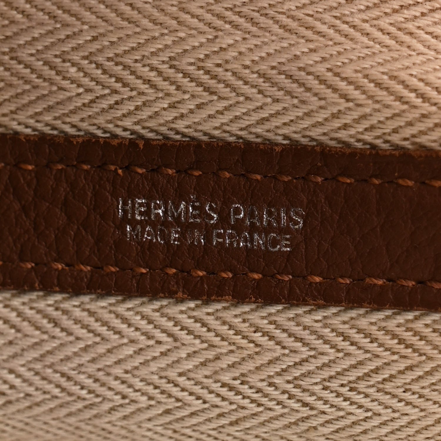 Hermes Negonda Garden Party 36 MM Marron D'Inde 6 of 11