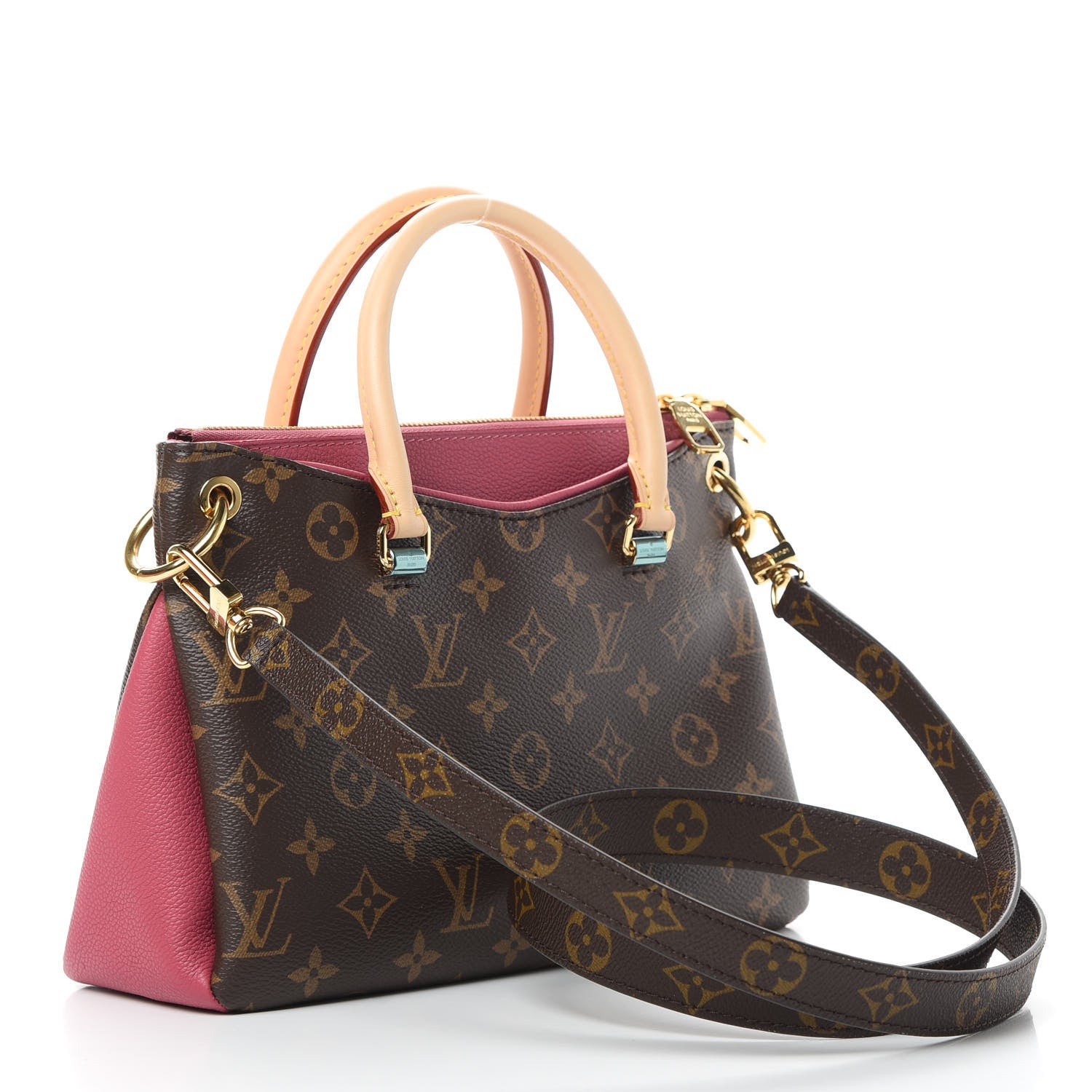 Louis Vuitton Monogram Pallas BB Rose Fizzy 4 of 14