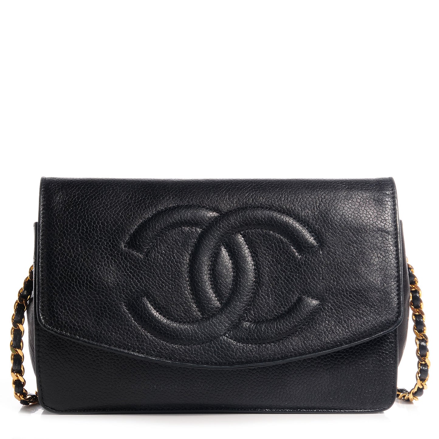 Caviar Timeless CC Wallet on Chain WOC Black