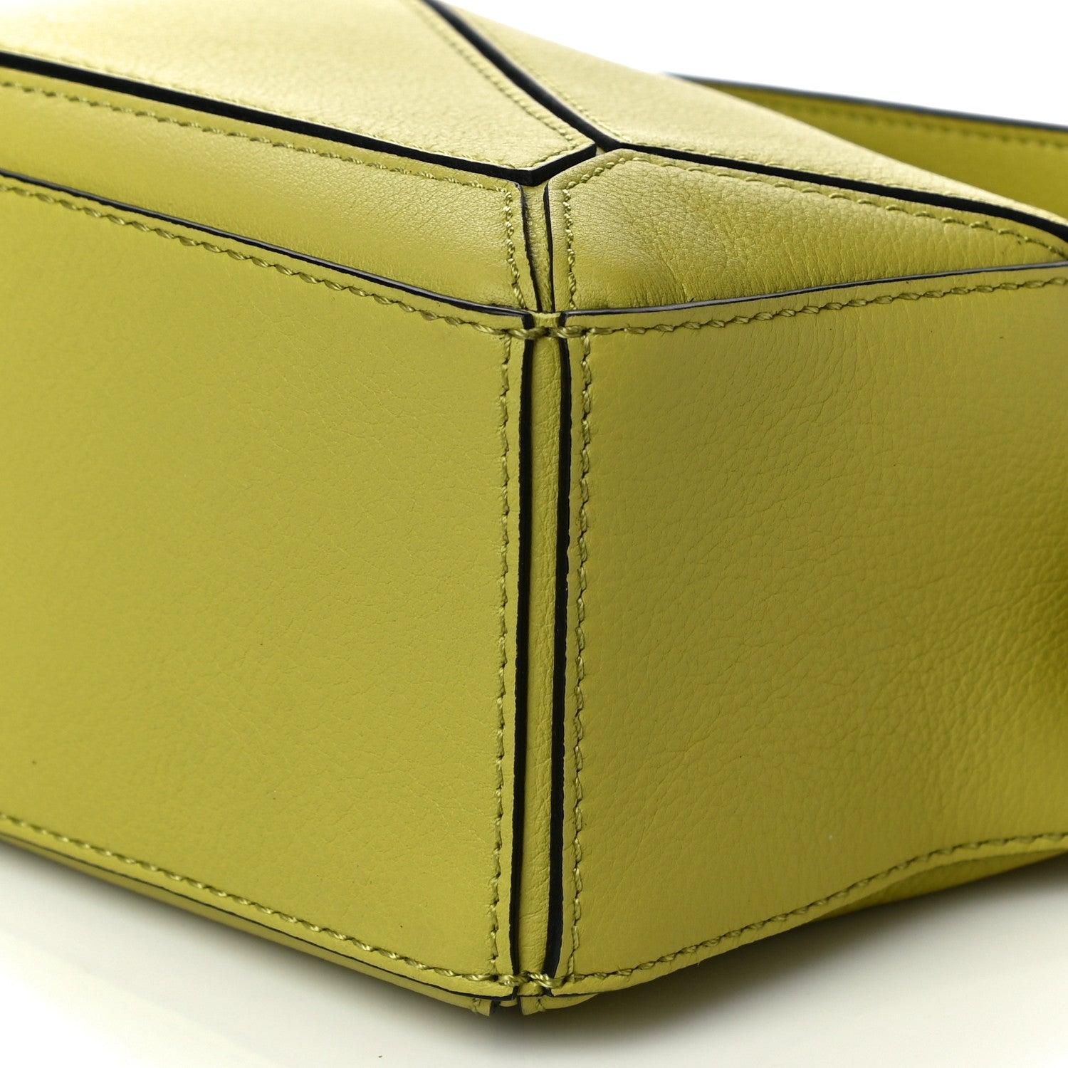 Loewe Calfskin Mini Puzzle Bag Green 9 of 9