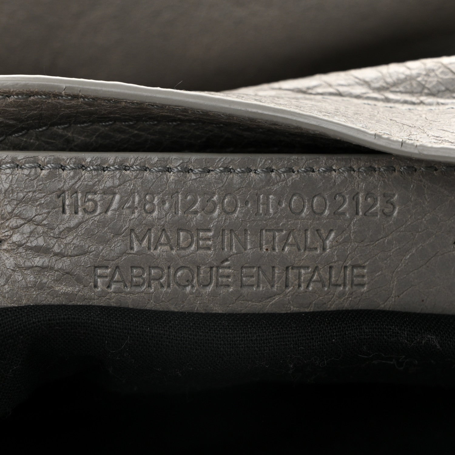 Balenciaga Agneau Classic Hardware City Gris Pyrite 8 of 14