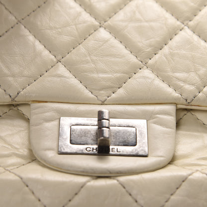 Chanel Aged Calfskin 2.55 Reissue 227 Flap Ivory 11 of 12