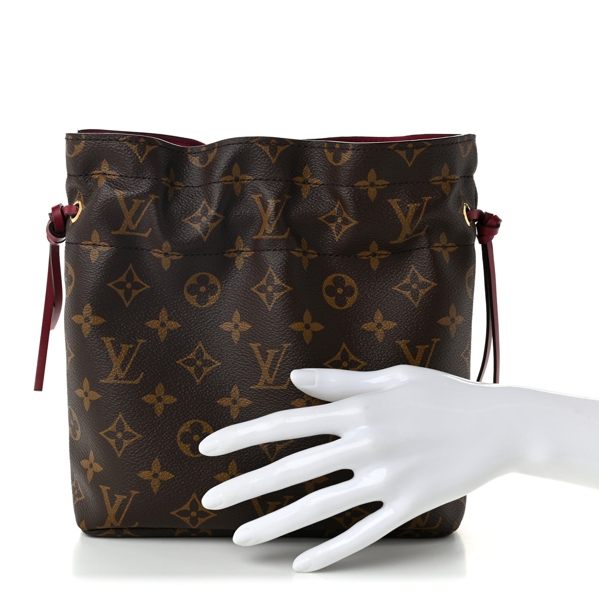 Monogram Pouch Noe Fuchsia