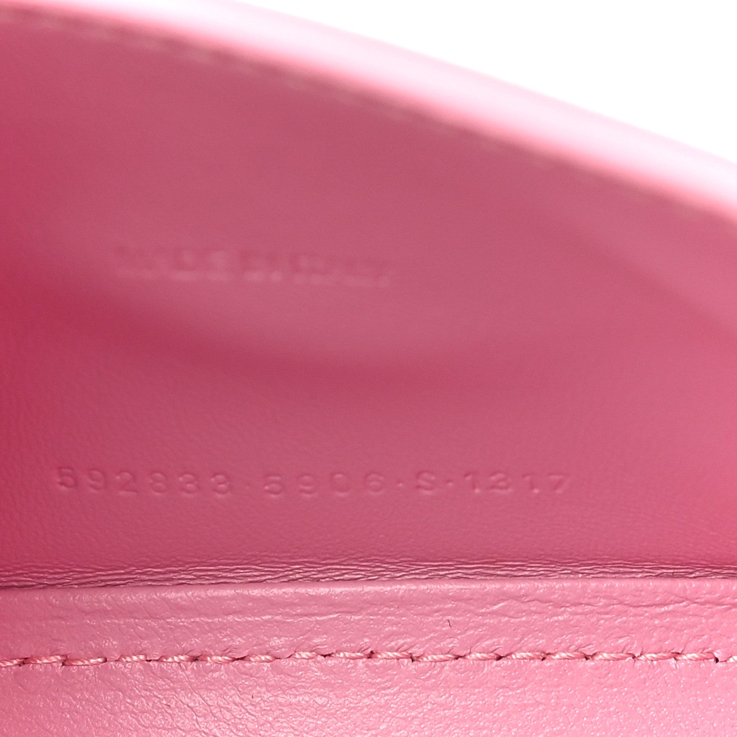 Balenciaga Shiny Box Calfskin Tonal B Hourglass Top Handle Bag XS Candy Pink 8 of 12