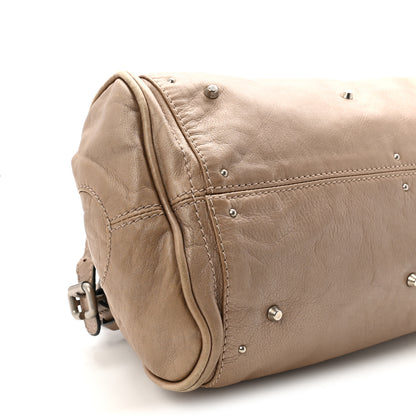 Chloe Calfskin Medium Paddington Satchel Beige 9 of 10