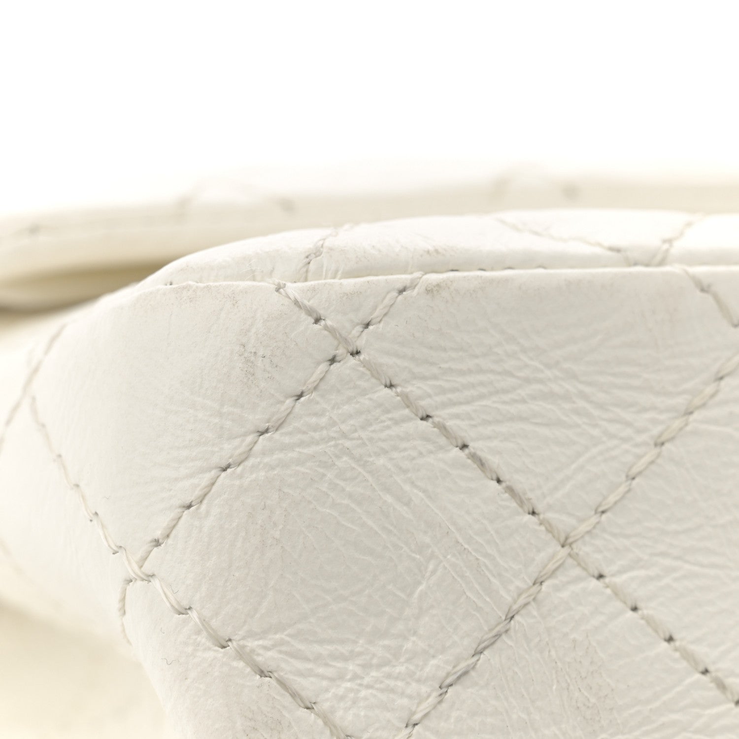 Chanel Aged Calfskin Quilted 2.55 Reissue 225 Flap White 14 of 15
