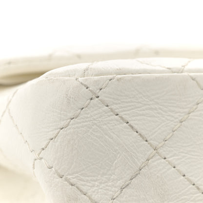 Chanel Aged Calfskin Quilted 2.55 Reissue 225 Flap White 14 of 15