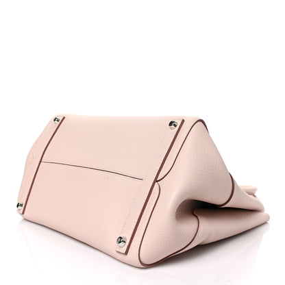 Christian Dior Supple Grained Calfskin Large Open Bar Tote Rose Poudre 9 of 9