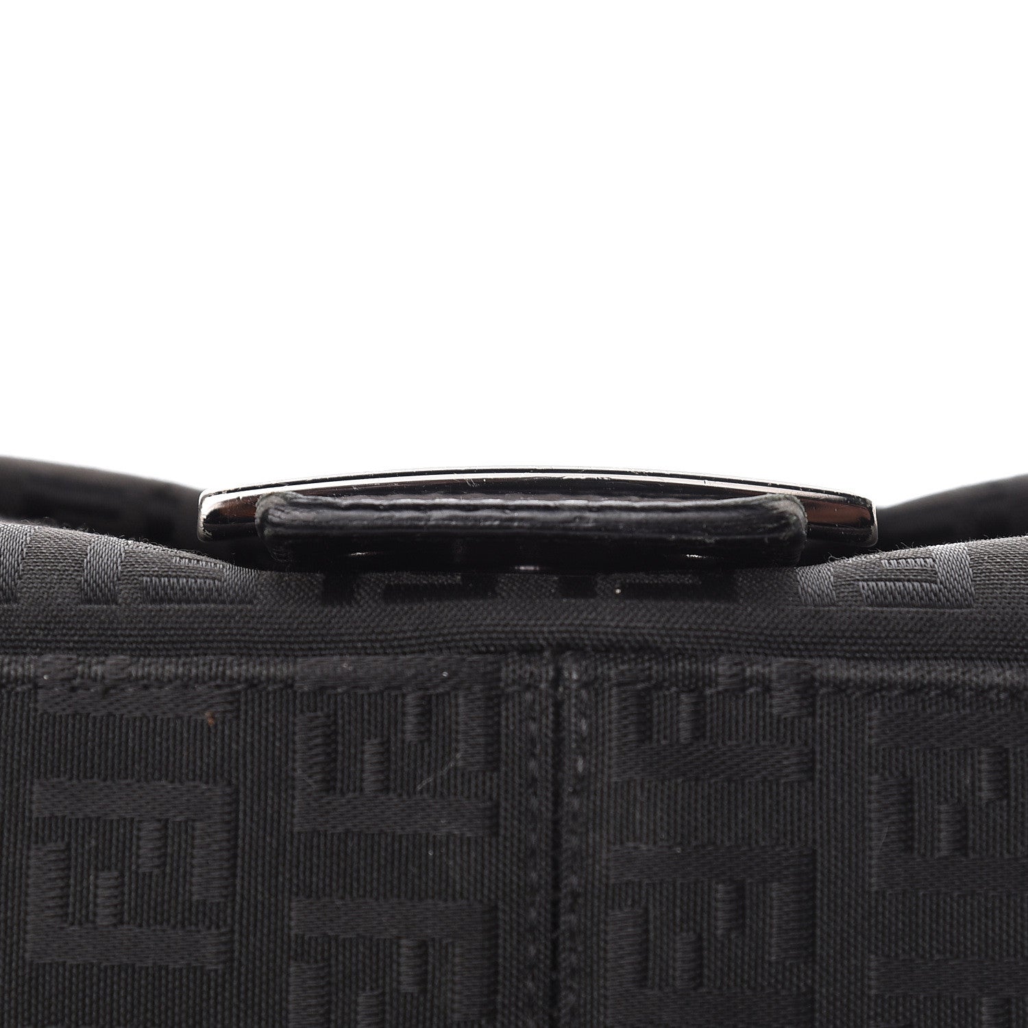 Fendi Zucchino Mama Baguette Black 12 of 17