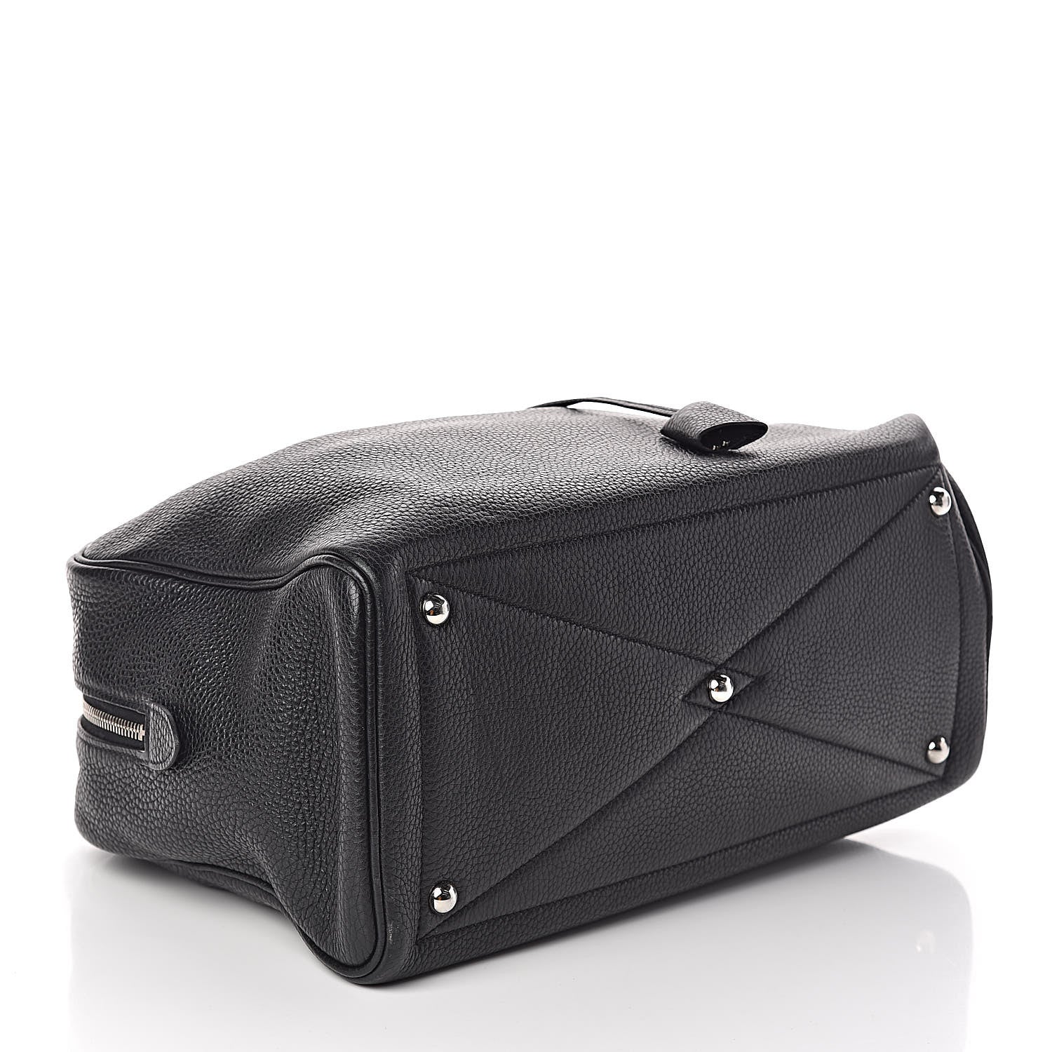 Hermes Taurillon Clemence Victoria II 35 Black 4 of 13