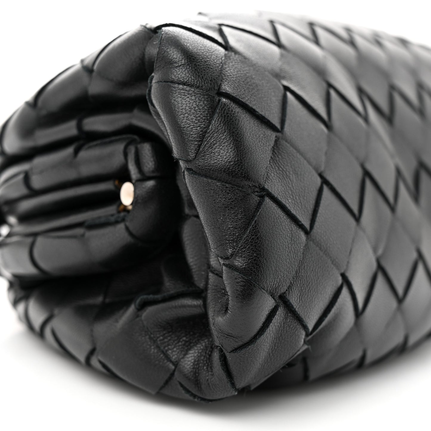 Nappa Intrecciato The Mini Pouch Black