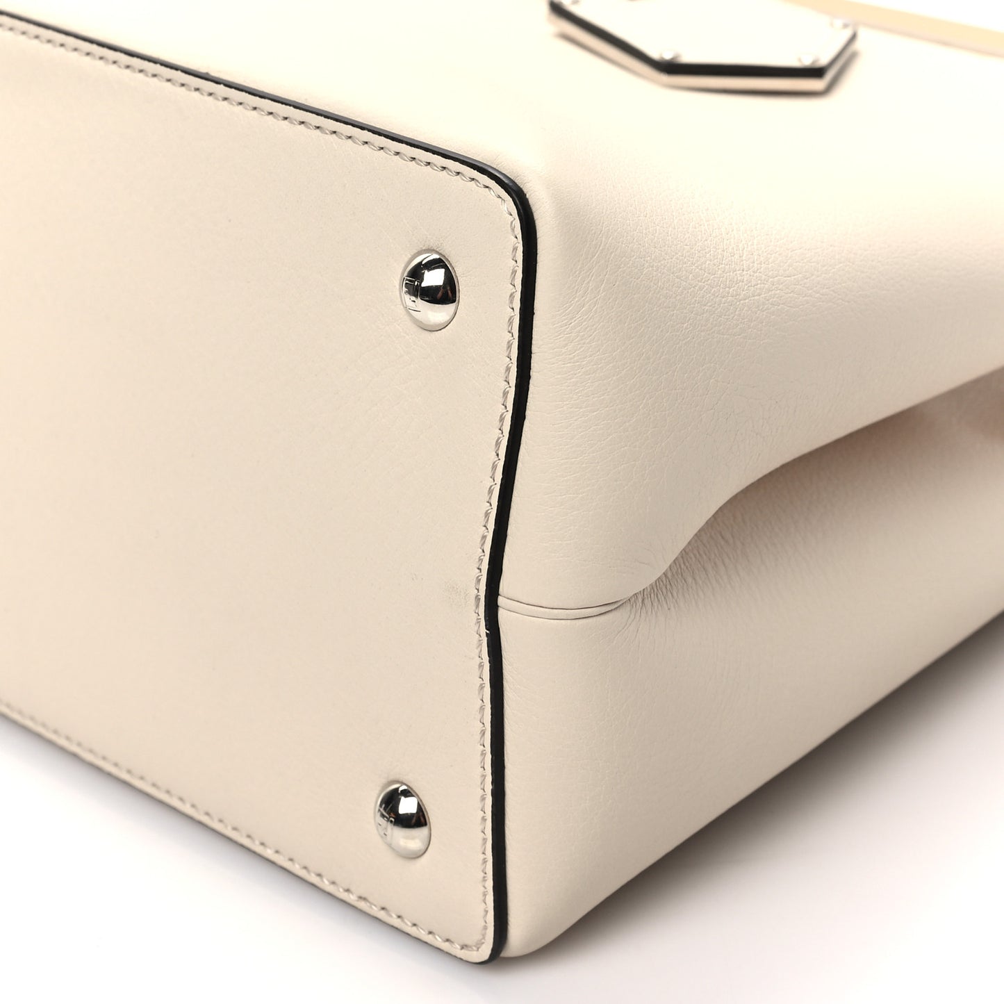 Vitello Dolce Century Petite 2Jours Tote Camelia Ghiaccio