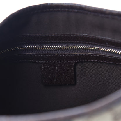 Gucci Monogram Web Jackie O Hobo Dark Brown 9 of 11