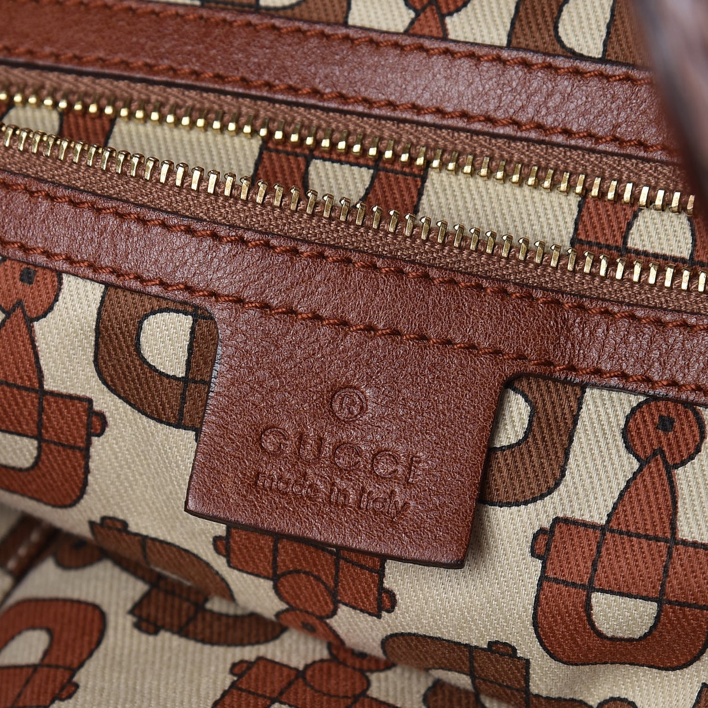 Calfskin Medium Indy Top Handle Bag Brown