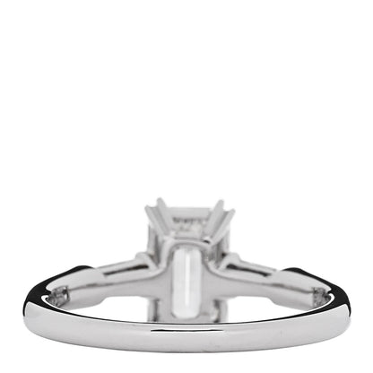 Parker & West by FASHIONPHILE Platinum Diamond 1.157ct Emerald Cut Tapered Baguette Engagement Ring  50 5.25 4 of 10