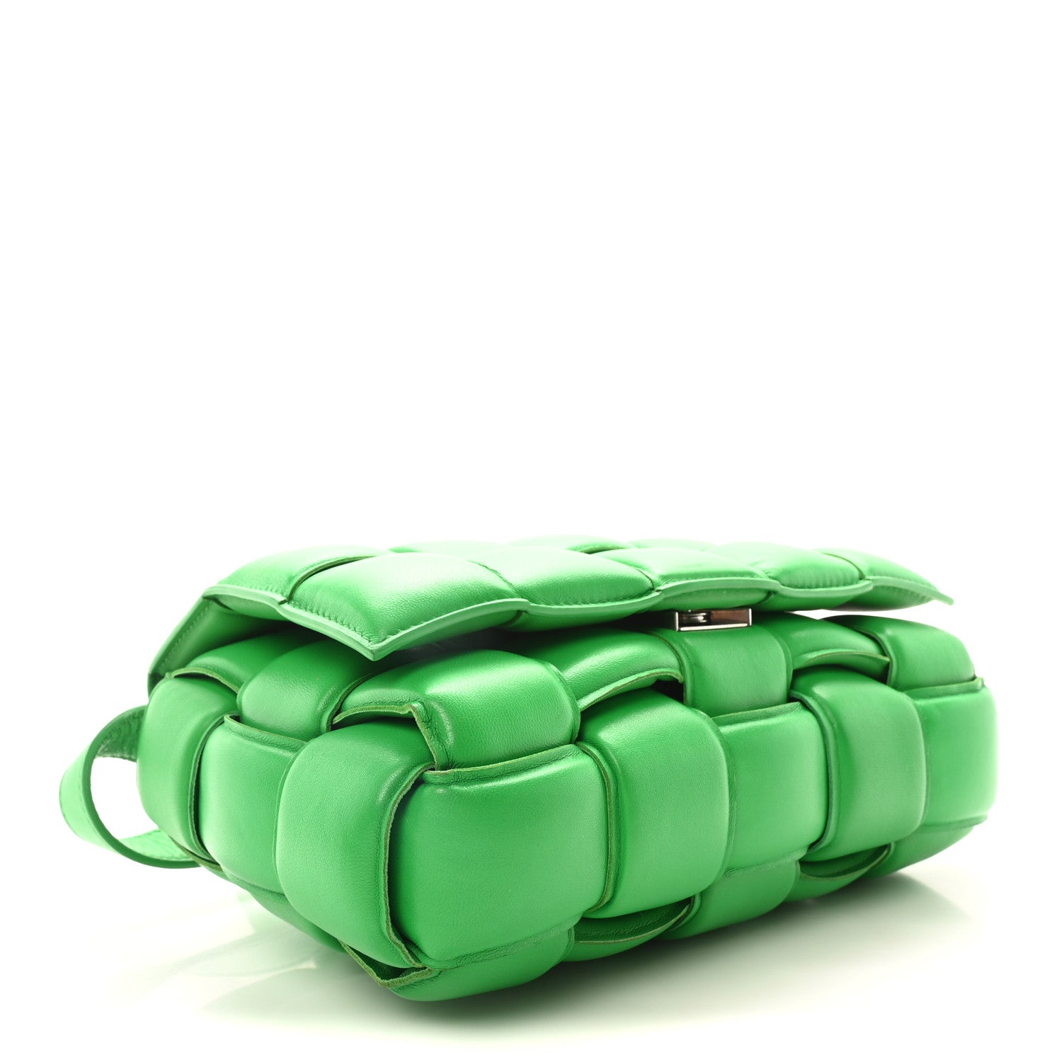 Bottega Veneta Nappa Maxi Intreccio Padded Cassette Crossbody Bag Parakeet 4 of 10