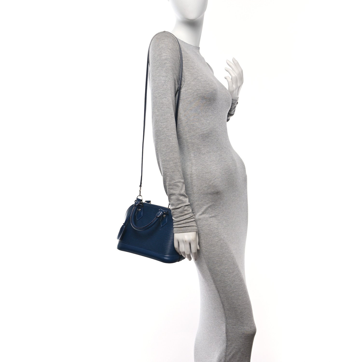 Louis Vuitton Epi Alma BB Indigo 2 of 13