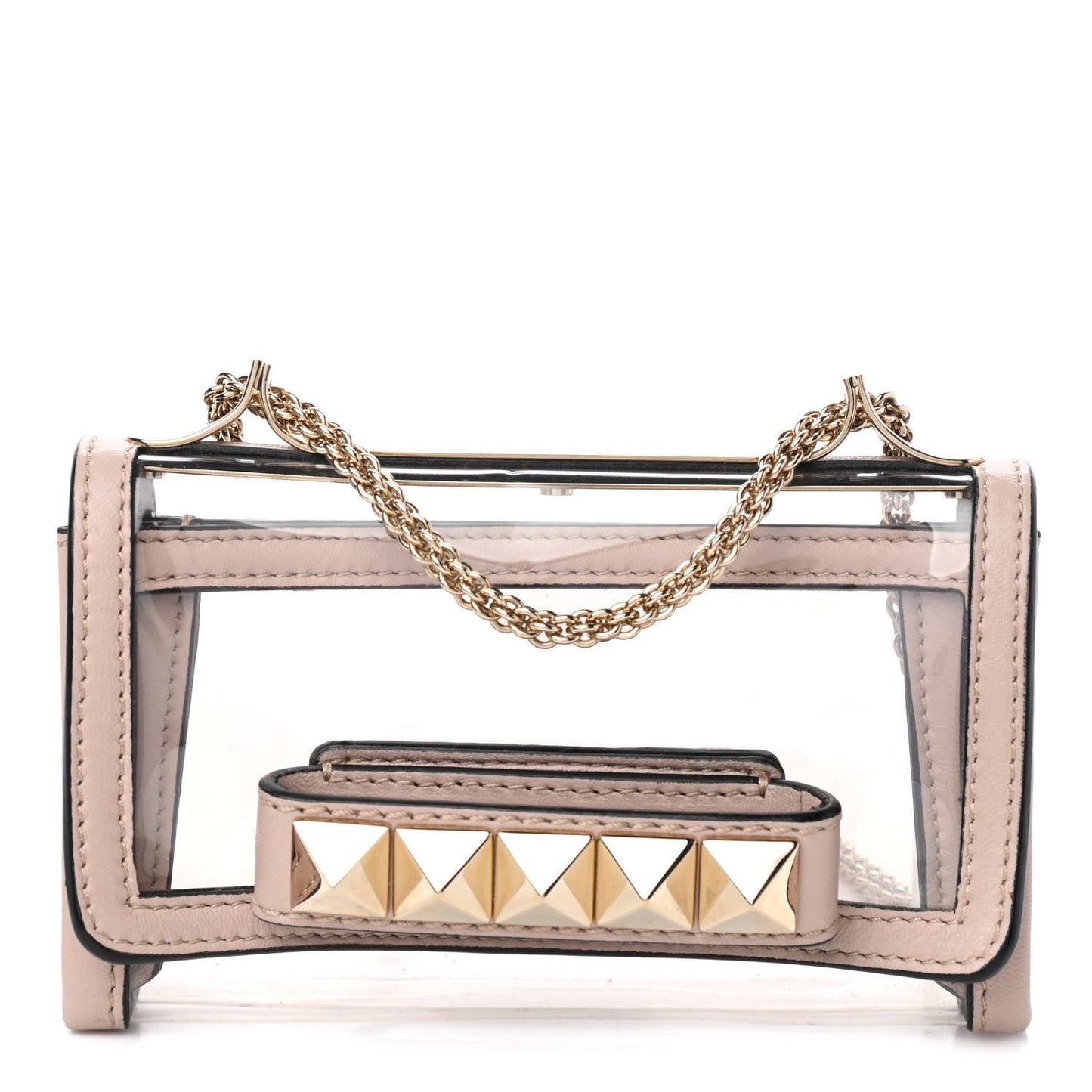PVC Nappa Naked Mini Va Va Voom Shoulder Bag Poudre