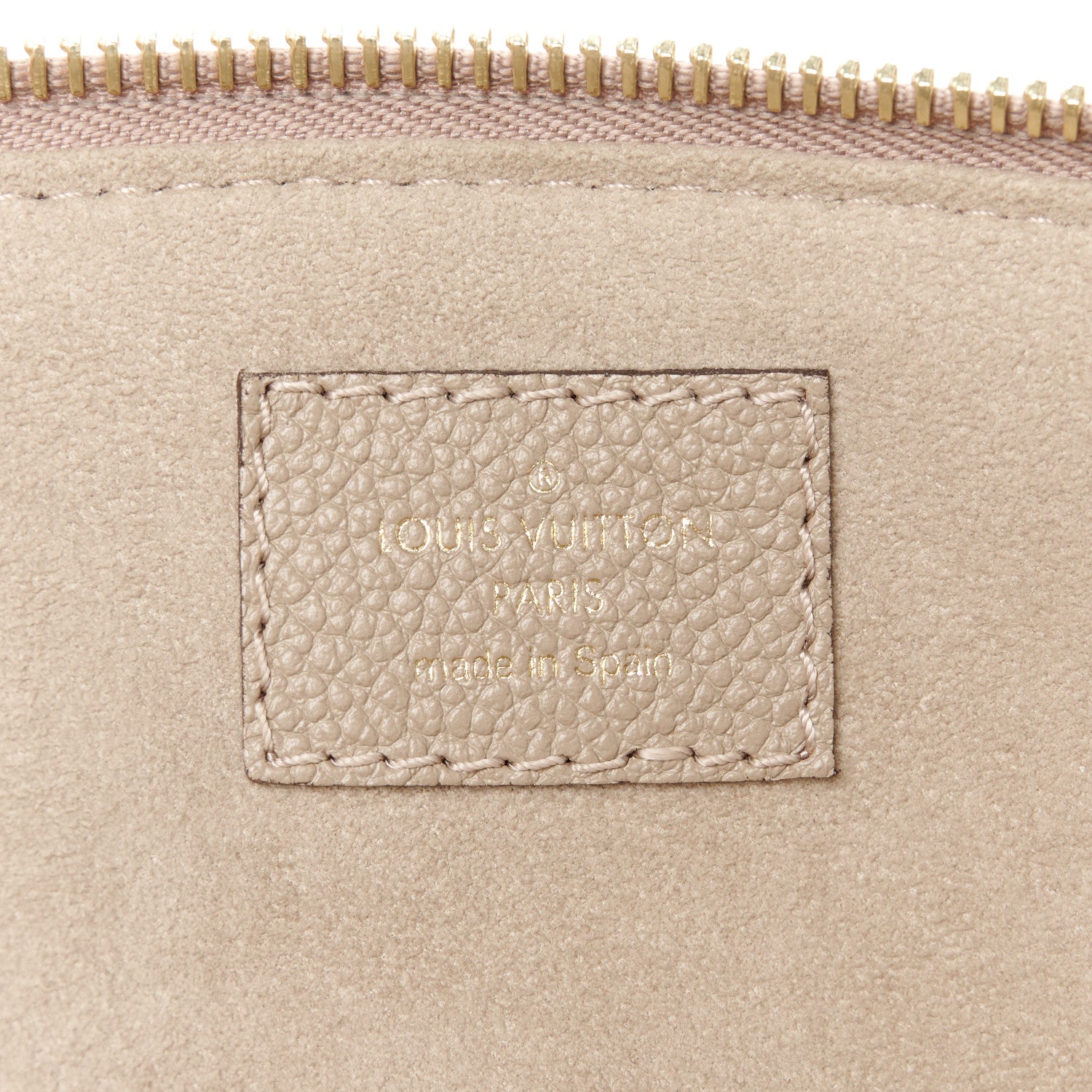 Louis Vuitton Empreinte Monogram Giant Petit Palais Tourterelle Creme 6 of 9