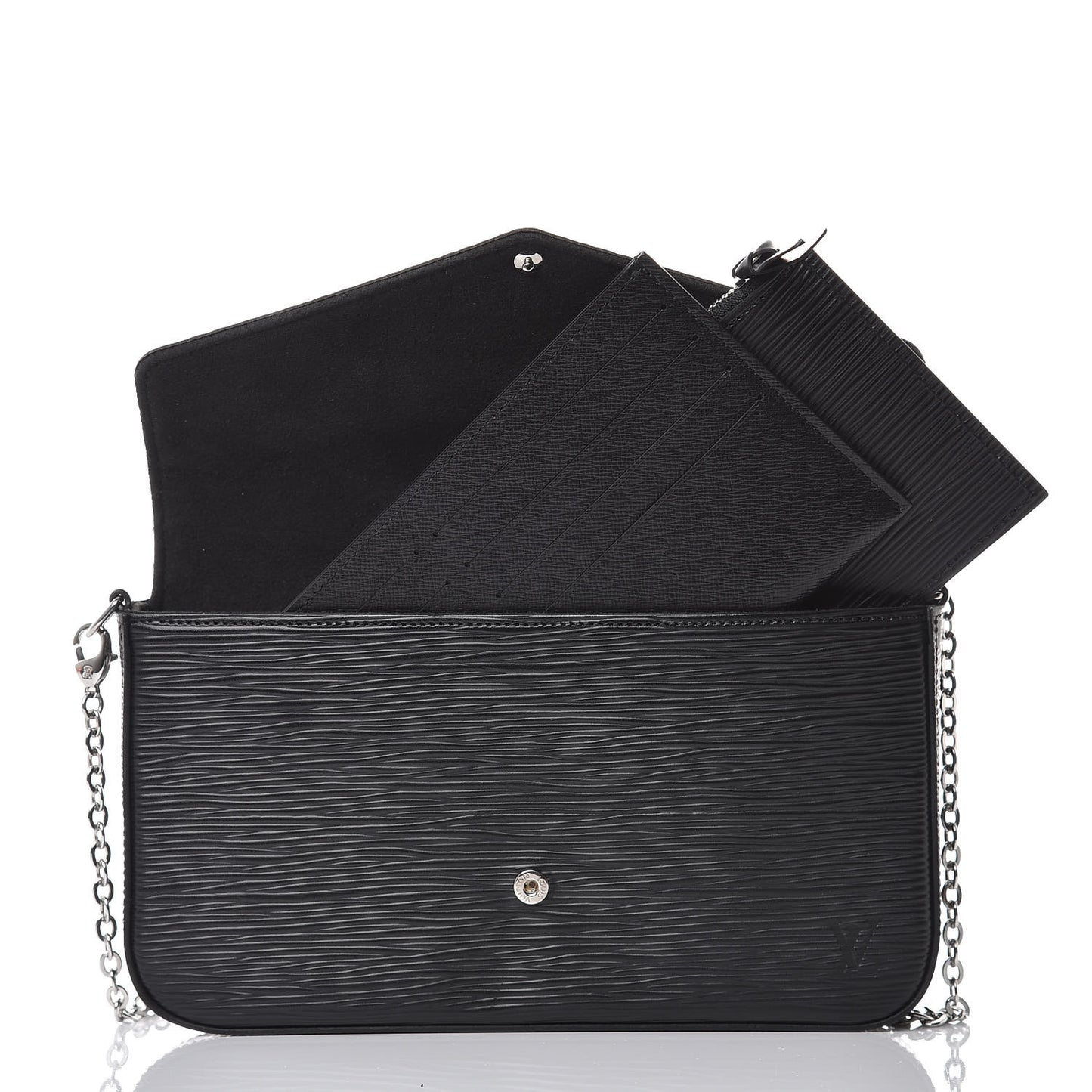Epi Pochette Felicie Black
