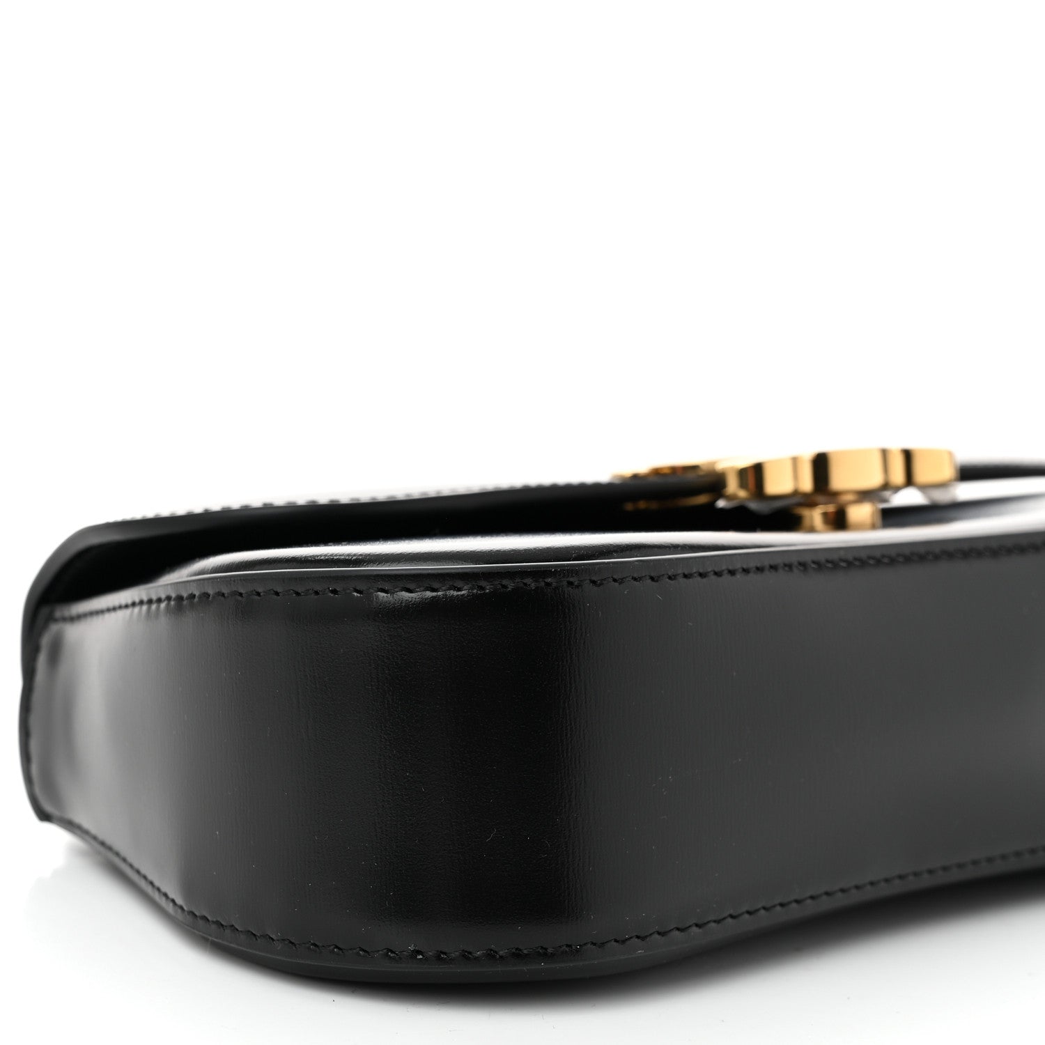 Celine Shiny Calfskin Teen Lola Bag Black 9 of 10