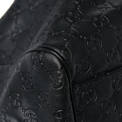 Gucci Guccissima Large Sukey Tote Black 8 of 13