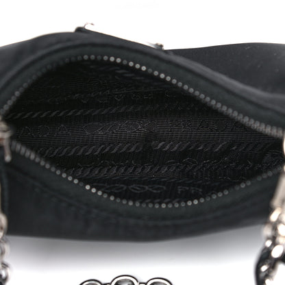 Prada Tessuto Nylon Mini Re-Edition 2000 Shoulder Bag Black 5 of 13