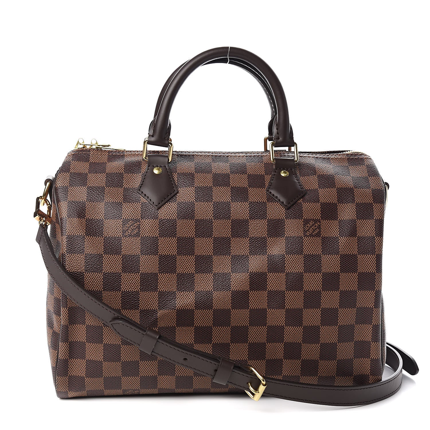 Louis Vuitton Damier Ebene Speedy Bandouliere 30 1 of 12