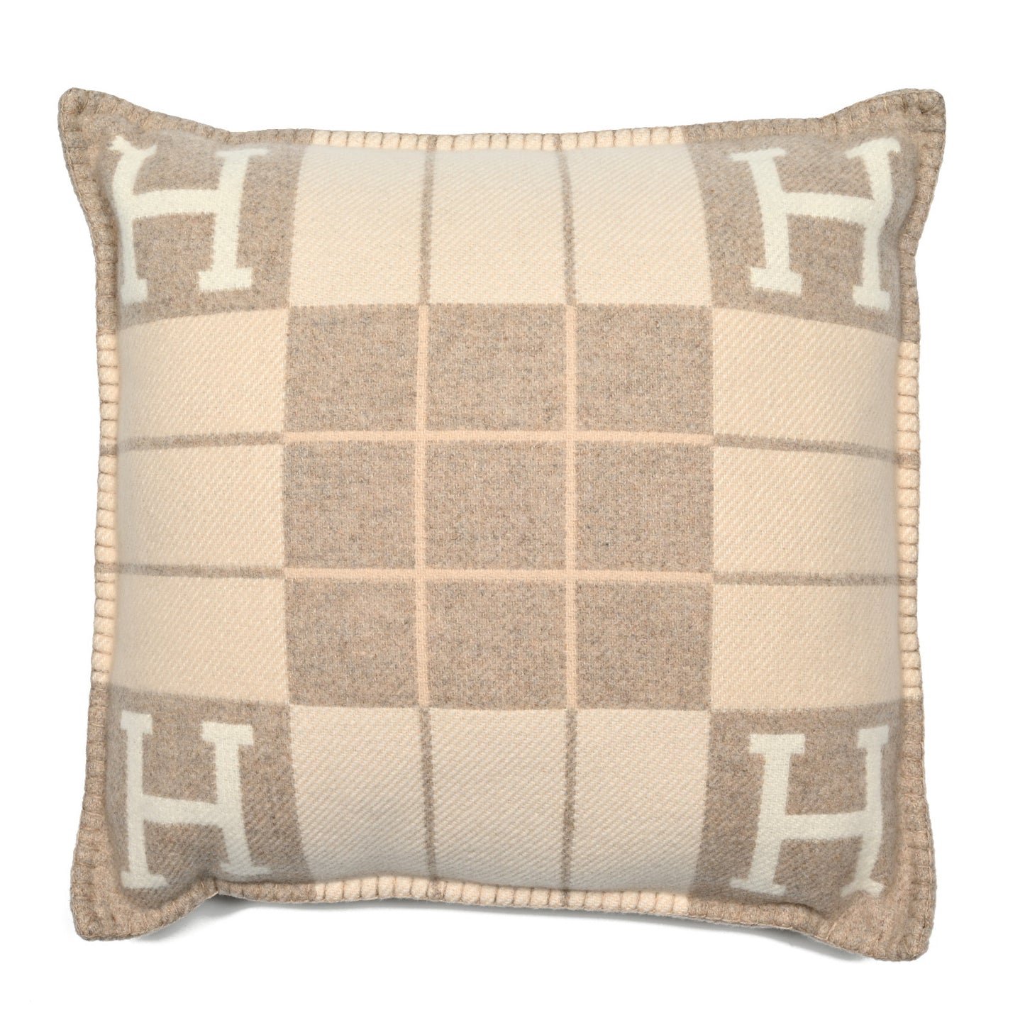 Wool Cashmere Avalon III Pillow PM Coco Camomille
