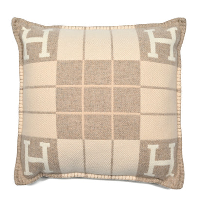 Hermes Wool Cashmere Avalon III Pillow PM Coco Camomille 1 of 3