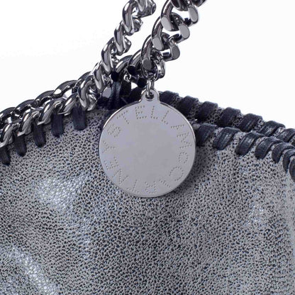 Stella McCartney Faux Leather Large Shaggy Deer Falabella Gray 6 of 11
